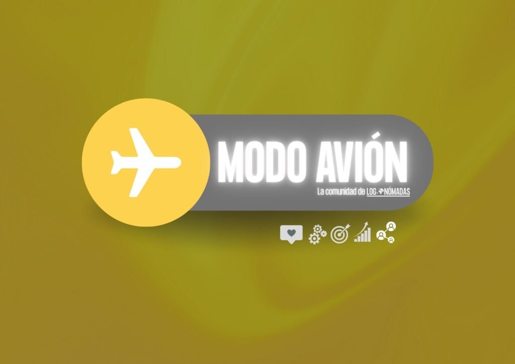 Modo Avión – Red de Emprendedoras Logo de Modo Avión, grupo de emprendedoras y logopedas para empoderamiento y crecimiento empresarial.