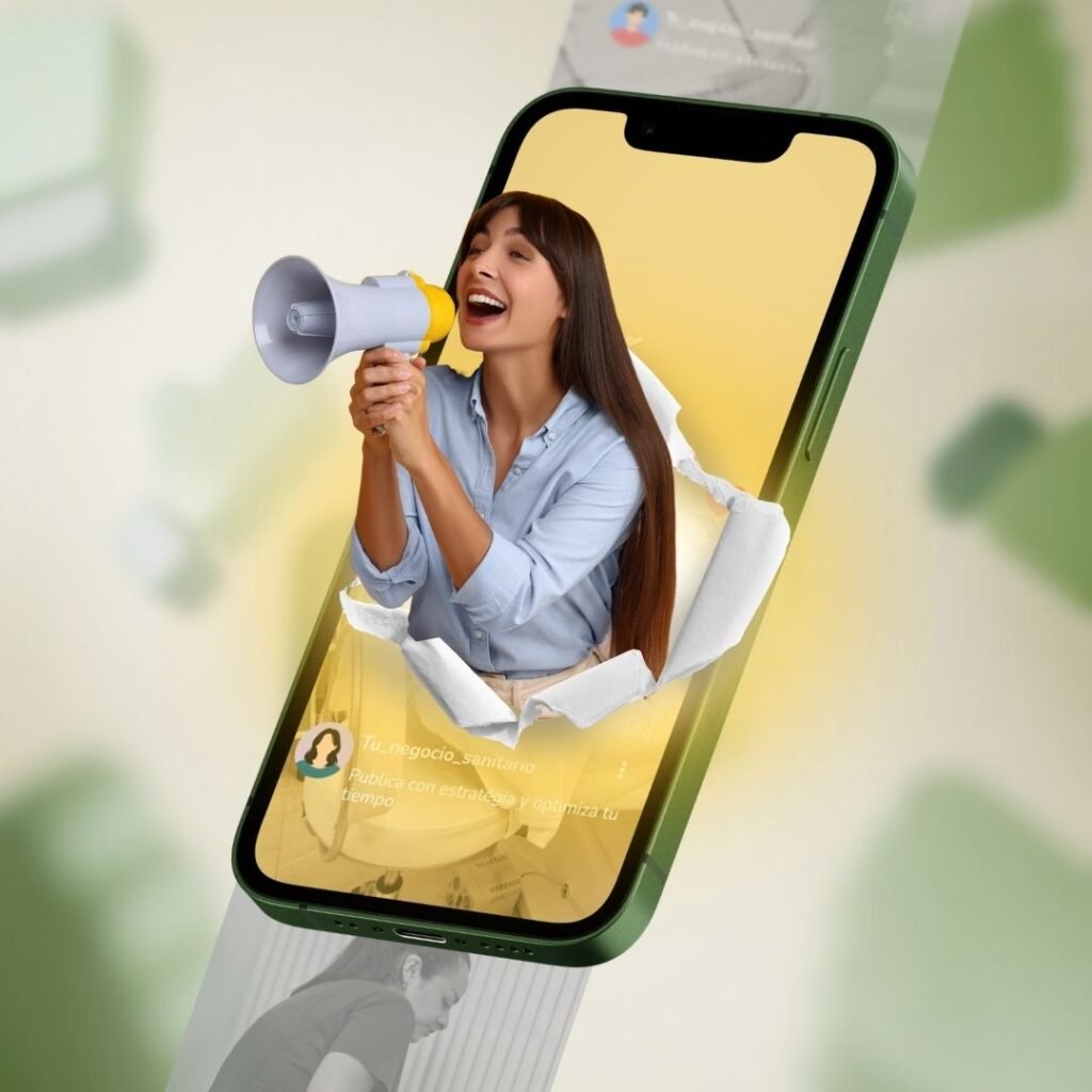 visibilidad en redes para profesionales colegiados sanitarios