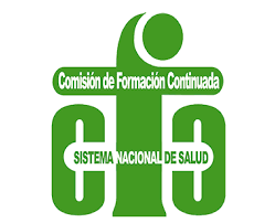 Comisión Formación Continuada - Consell Català Logo de la Comisión de Formación Continuada del Consell Català de les Professions Sanitàries, entidad colaboradora