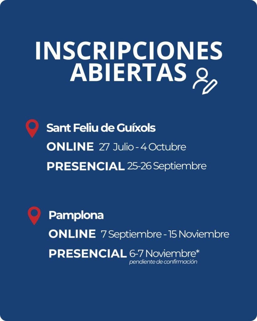 inscripciones abiertas formacion continuada en alimentacion complementaria Girona Pamplona Laura Catalan inscripciones abiertas formacion continuada en alimentacion complementaria Girona Pamplona Laura Catalan